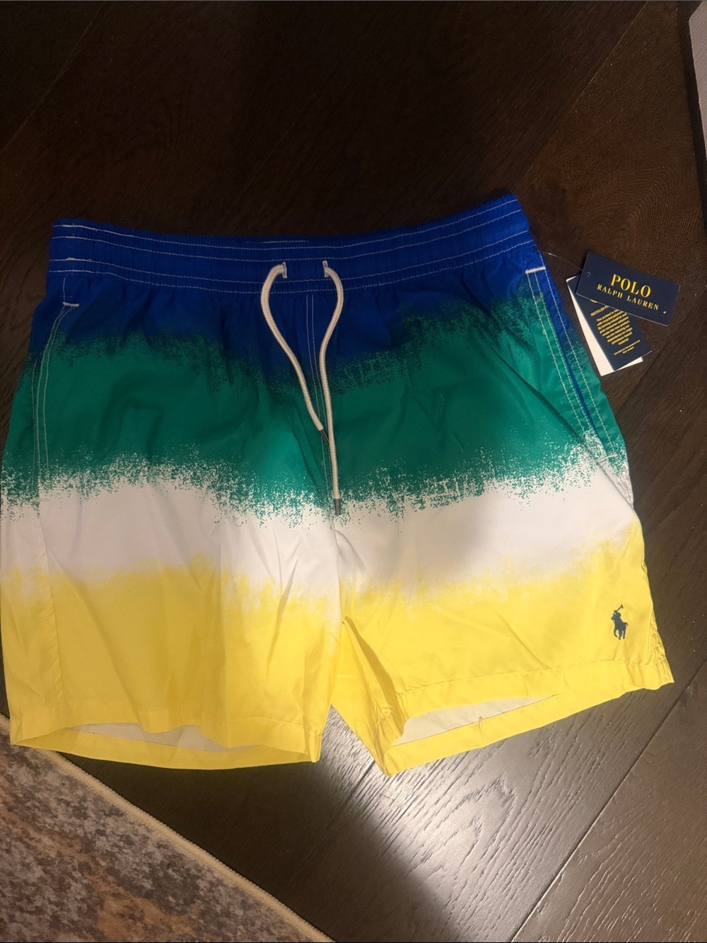 New!  - Polo Sport Men’s Traveler Swim Trunks NWT - Size Large 🩳